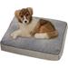 Orhopedic Pe Bed - Shredded Foam - Machine Washable Cover - Puppy Bed Crae Bed - Non-Slip Boom hick And Plush Dog Bed Super Sof Pe-Friendly Cover (Small)