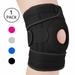 Knee Brace for Meniscus Tear Arthritis Pain Open Patella Stabilizers Non Slip Knee Support for Men Women Comfort Neoprene Knee Wrap for Weightlifting Running