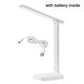 Portable Eye Protection Bed Reading Lamp USB Touch Table Light Desk Lamps Indoor Lighting LED WITH BATTERY INSIDE