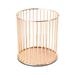 Milue Hollow-out Iron Wire Pen Cup Desk Metal Makeup Brush Holder for Bedroom Vanity