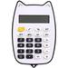 Portable Calculator Cute Cat Mini Student Portable Computer Small Calculator Calculators for Students Calculators Desktop (Color : Black)Black