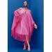 Plus Size Women's Fringe Formal Caftan Dress by ELOQUII in Passion Pink (Size 20)