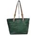 Michael Kors Bags | Michael Kors Bedford Moss Green Leather Medium Top Zip Pocket Tote | Color: Green | Size: L11”X H10”X5d