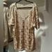 Free People Dresses | Free People Sequin Mini Dress/Tunic | Color: Gold | Size: M