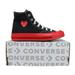 Converse Shoes | Converse X Chuck 70 Hi Comme Des Garcons Cdg Play Sneakers Mens 5 / Womens 7 New | Color: Black/Red | Size: 7