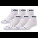 Nike Other | Air Jordan Jumpman No Show White Black Socks 6 Pair Pack Size Youth 3 - 5 | Color: White | Size: 5t