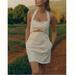 Anthropologie Dresses | Mare Mare X Anthropologie White Tube Mini Dress New | Color: White | Size: M