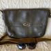 J. Crew Bags | J Crew Expandable Leather Travel Bag Used | Color: Green | Size: Os