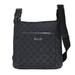 Gucci Bags | Gucci Gg Pattern Shoulder Bag Canvas Leather Black Silver Made In Italy | Color: Black | Size: W 10.2 X H 9.8 X D 2 " (Approx.)