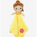 Disney Toys | Disney Baby Beauty And The Beast Belle Plush Blankie | Color: Purple/Yellow | Size: Approximately 12” X 12”