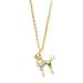 Kate Spade Jewelry | Kate Spade Spirit Animals Pendant Necklace Dog | Color: Gold | Size: Os