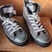 Converse Shoes | Ladies Converse Size7 Color Charcoal Only Wore Them A Few Times | Color: Brown/Gray | Size: 7