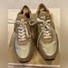 Michael Kors Shoes | Michael Kors Women Tennis Shoes Size 9 | Color: Gold/Tan | Size: 9