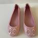 Tory Burch Shoes | New Tory Burch Minnie Travel Ballet Flats ~ Petunia ~ Size 4 | Color: Pink | Size: 4