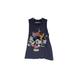 Disney Tops | Disney Womens Blue Mickey Mouse And Friends Crew Neck Pullover Tank Top Size Xs | Color: Blue | Size: Xs