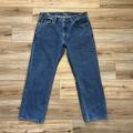 Levi's Jeans | Men's Levis 559 Relaxed Straight Denim Jeans Sz 38x30 Blue Cotton Modern Red Tab | Color: Blue | Size: 38