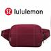 Lululemon Athletica Bags | Lululemon 2l Unisex Everywhere (2l) Belt Bag Maroon Trendy Sling Bag Brand New | Color: Purple/Red | Size: 2l