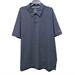 Adidas Shirts | Adidas Navy Blue Striped Short Sleeve Golf Polo Top Shirt Mens Size 2xl | Color: Blue/White | Size: Xxl