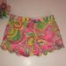 Lilly Pulitzer Shorts | Lily Pulitzer The Buttercup Short Size 2 Pink Yellow Paisley Lily Pulitzer | Color: Pink | Size: 2