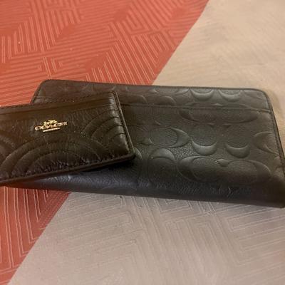 Coach Bags | Coach Wallet And Coach Card Case | Color: Black | Size: Os