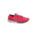Under Armour Sneakers: Pink Color Block Shoes - Women's Size 7 1/2 - Almond Toe