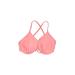 Body Glove Swimsuit Top Pink Solid Swimwear - Women's Size 0