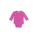 Baby Gap Long Sleeve Onesie: Pink Bottoms - Size 0-3 Month