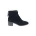 Cole Haan Boots: Black Solid Shoes - Women's Size 8 1/2 - Almond Toe