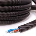 40mm Flexible Conduit Outdoor Cable IP40 25 Meter Coil - Underground, External Trunking, Electrical Ducting, Hose Pipe Wire Protection. Polypropylene