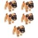 FAVOMOTO 5pcs Rottweiler Doll Puppies Toys Puppy Toys Plush Doll Lovely Plush Toy Chihuahua Toys Soft Pillows Themberchaud Plush Small Dog Toy Mini Pillow Animal Pp Cotton Child The Dog