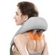 Neck Massager Kneading Back Massager with Heat Shiatsu Neck Massager Electric Shoulder Massager for Neck Back Neck and Back Massager with Heat Electric Shoulder Massagers