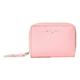 GAELLE PARIS GAACW00078 Women's Mini Zip Around Wallet Pink, pink