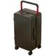 Wide Trolley Luggage PC Material Explosion Proof Zipper Password Suitcase Women and Men Fashion Suitcase Black 24"