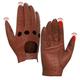 Harssidanzar Womens Leather Driving Gloves Unlined