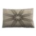 Ahgly Company Patterned Indoor-Outdoor Wheat Beige Lumbar Throw Pillow