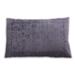 Ahgly Company Mid-Century Modern Indoor-Outdoor Slate Blue Grey Blue Lumbar Throw Pillow