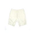 Lands' End Shorts: Ivory Solid Bottoms - Women's Size 8