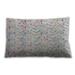 Ahgly Company Patterned Indoor-Outdoor Off White Beige Lumbar Throw Pillow