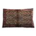 Ahgly Company Traditional Classic Indoor-Outdoor Tiger Orange Brown Lumbar Throw Pillow