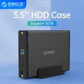 ORICO 3.5 ''Boîtier de DISQUE DUR SATA vers USB 3.0 Adaptateur Boîtier de Disque dur Externe pour