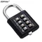 Cadenas à combinaison de Code de mot de passe à 8 chiffres, valise en alliage de Zinc pour bagages, Code de voyage, serrure intelligente, serrure antivol à clé