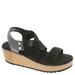 Yellow Box Marnie - Womens 6 Black Sandal Medium