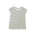 Primary Clothing Short Sleeve T-Shirt: Ivory Stripes Tops - Kids Boy's Size 12