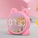 Speakers Gnobogi New Bluetooth Speaker Clock Speaker Mirror Speaker Card Gift Alarm Clock Card Speaker Portable Audio Clearance