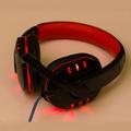 Oneshit Headset On Clearance Stereo Gaming Headset Headband Headphone USB 3.5mm LED With Mic For PC RD On Clearance