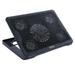 Laptop Cooling Pad with 5 Fans Portable Slim Laptop Cooling Stand Holder Universial Multi- Angle Adjustable Laptop Cooler Fits Most Kinds of Laptop ( Black )