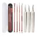 Double-Headed Needle Pick Blackhead Needle Tool Set Rose Gold Needle Needle Acne Needles