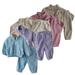 Esaierr Baby Girls Boys 2 PCS Sweatpant Sweatsuits Outfits for Newborn Sweatshirt Outfits Padded Autumn Winter Suit for 6M-24M