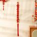 Quinlirra Easter Decor Home Decor Clearance Chinese New Year Decorations Wall Decorations Red Chili Skewers Firecrackers Chinese Fish Ingots Bags Hanging String Decorations Room Decor