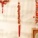 Quinlirra Easter Decor Home Decor Clearance Chinese New Year Decorations Wall Decorations Red Chili Skewers Firecrackers Chinese Fish Ingots Bags Hanging String Decorations Room Decor